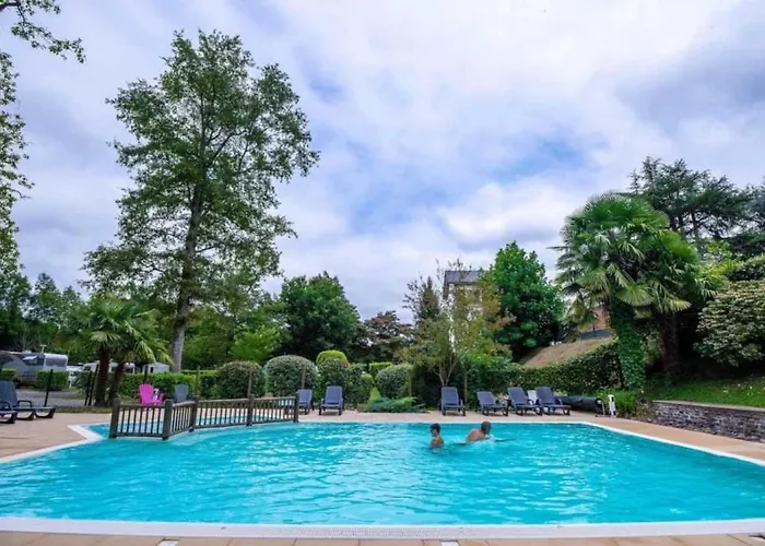 Zecamping 4 Etoiles Familial Pet Friendly Anime Piscine Chauffee Kamp alanı