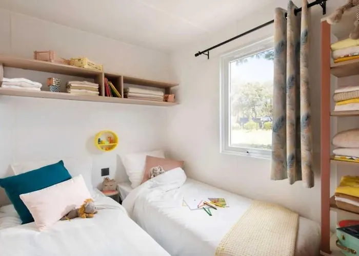 Zecamping 4 Etoiles Familial Pet Friendly Anime Piscine Chauffee Kamp alanı *